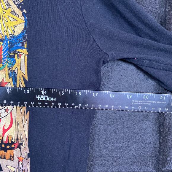 Harley Davidson Womens Shirt Black Motor Queens Milwaukee Long Sleeve Large - Picture 9 of 15